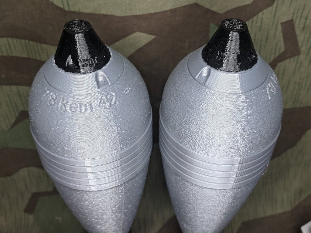 3D Printed 8cm Wgr.34 Rounds - PLA/TPU — image 2