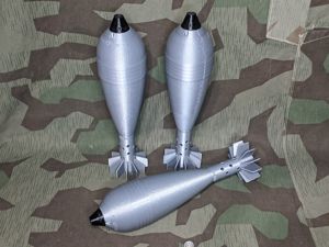 3D Printed 8cm Wgr.34 Rounds - PLA/TPU