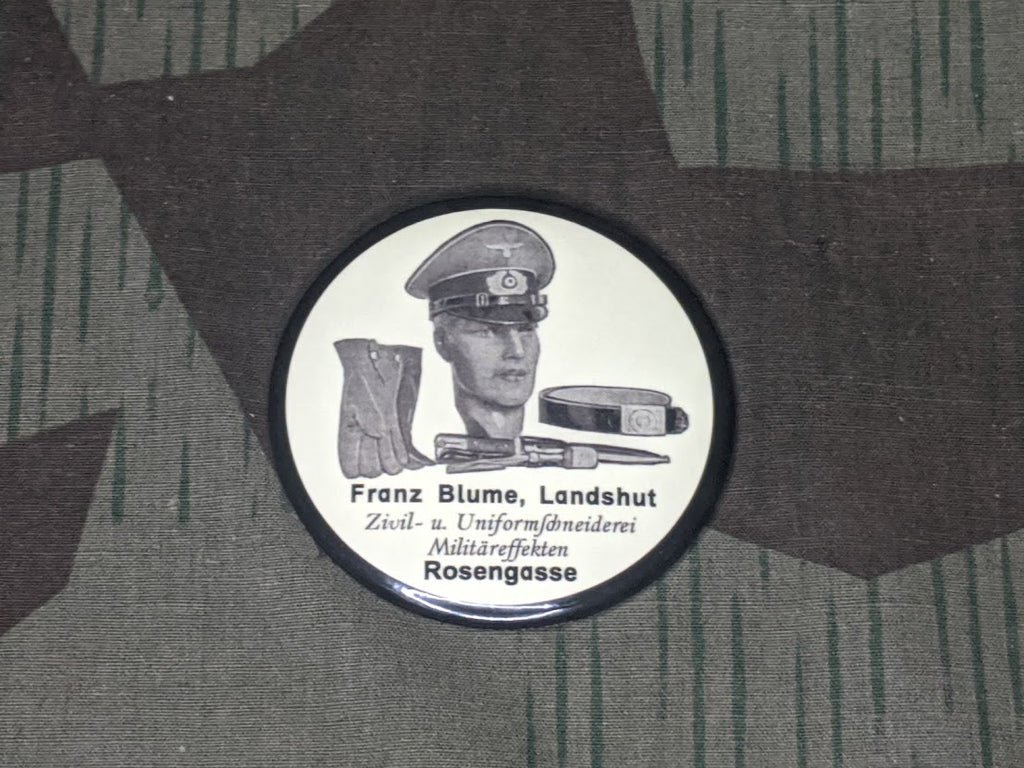 Reproduction Military Uniform Advertising Mirror — image 5