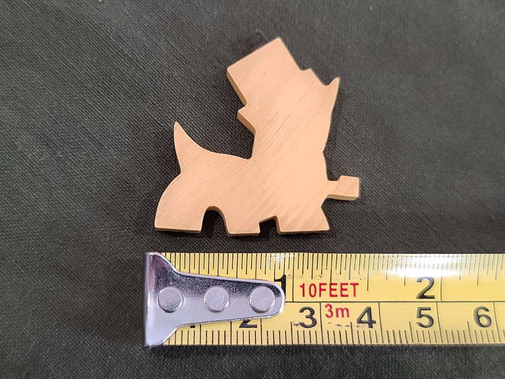 Bakelite Dog with Hat Charm — image 2