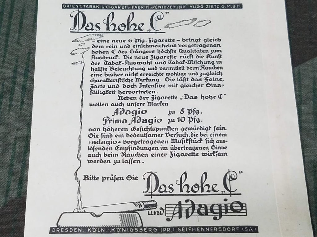 Pre-war Yenidze Cigarette Bags (Lot of 3) — image 4