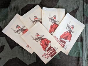 Weber Cigar Paper Bags (Set of 5)