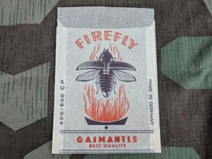 Firefly Gasmantle Lantern Parts Sales Bag