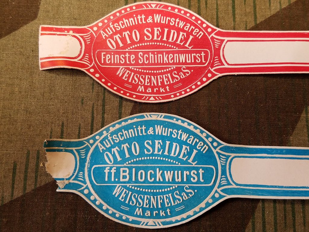Original Sausage Wrappers Leberwurst, Schinkenwurst, Blockwurst (Set of 3) — image 3