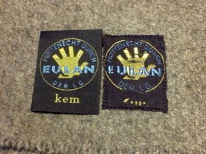 Reproduction Mottenecht Moth Protection Tags