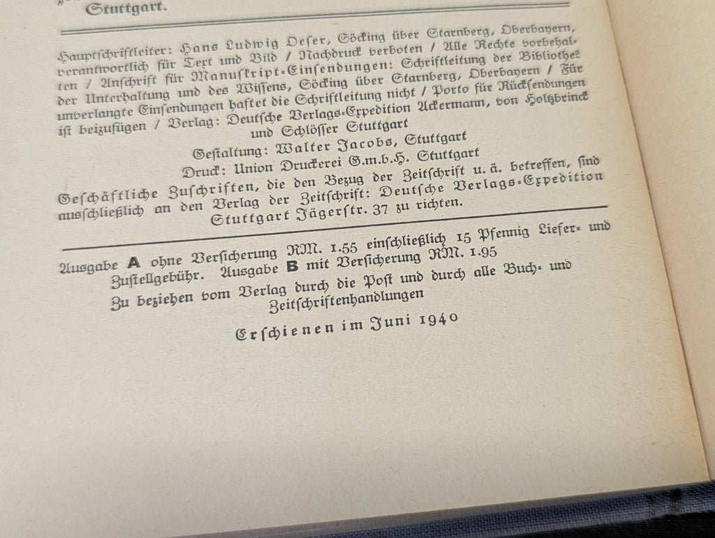 1940 Book Bunker Stories — image 5