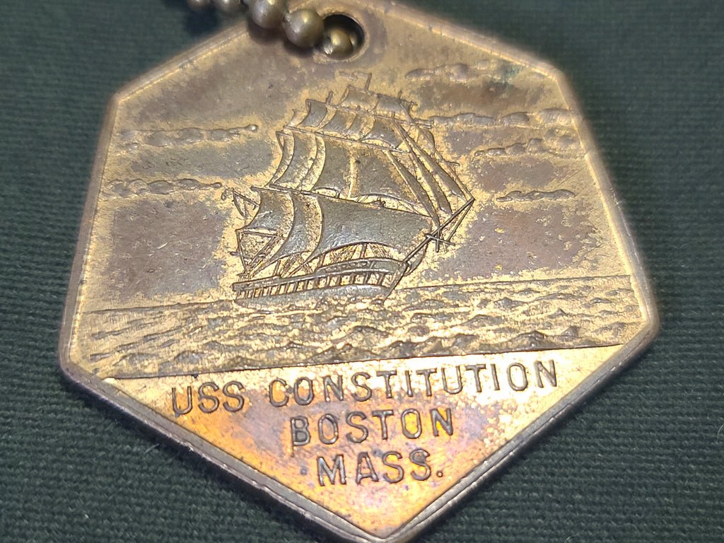 U.S.S. Constitution Old Ironsides Ship Keychain — image 3