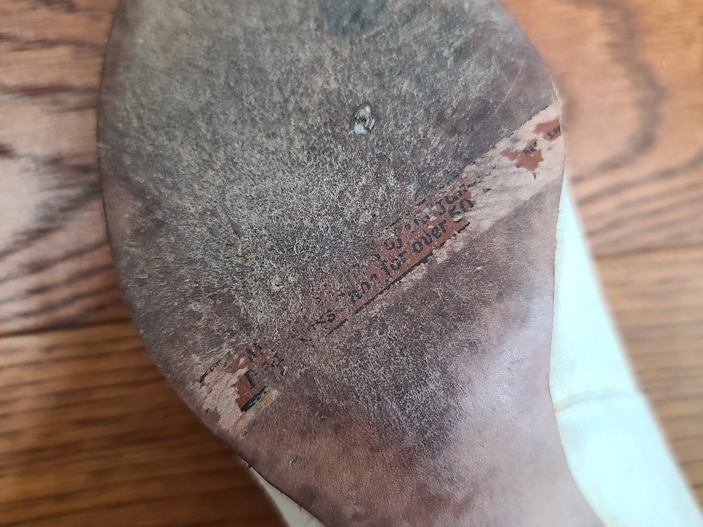 Brown and White Spectator Peep Toe Pumps 6 1/2 AA — image 13