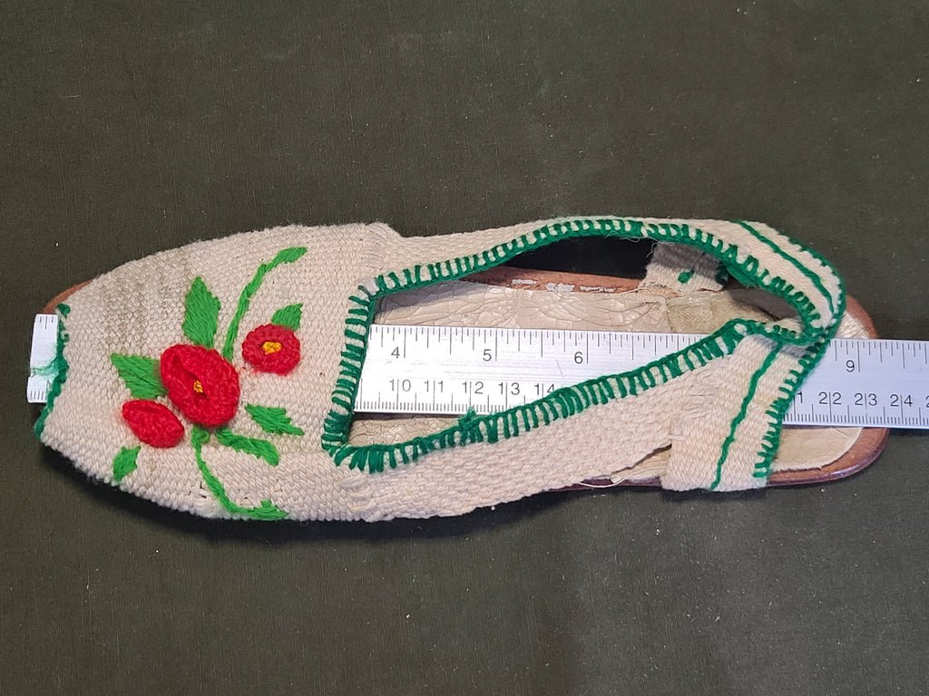 Manufacturas Cabrera Peep Toe Knit Sandals Venezuela — image 10