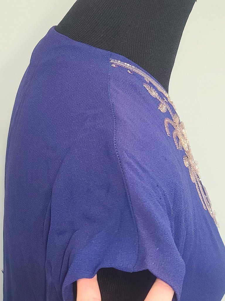 DuBarry Blue Sequin Gown 1945(B-38' W-29' H-38') — image 18