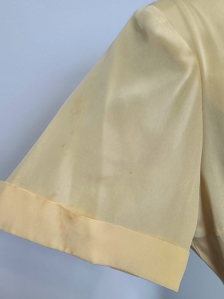 Yellow Dress with Cute Accents AS-IS(B-40' W-26' H-40') — image 11