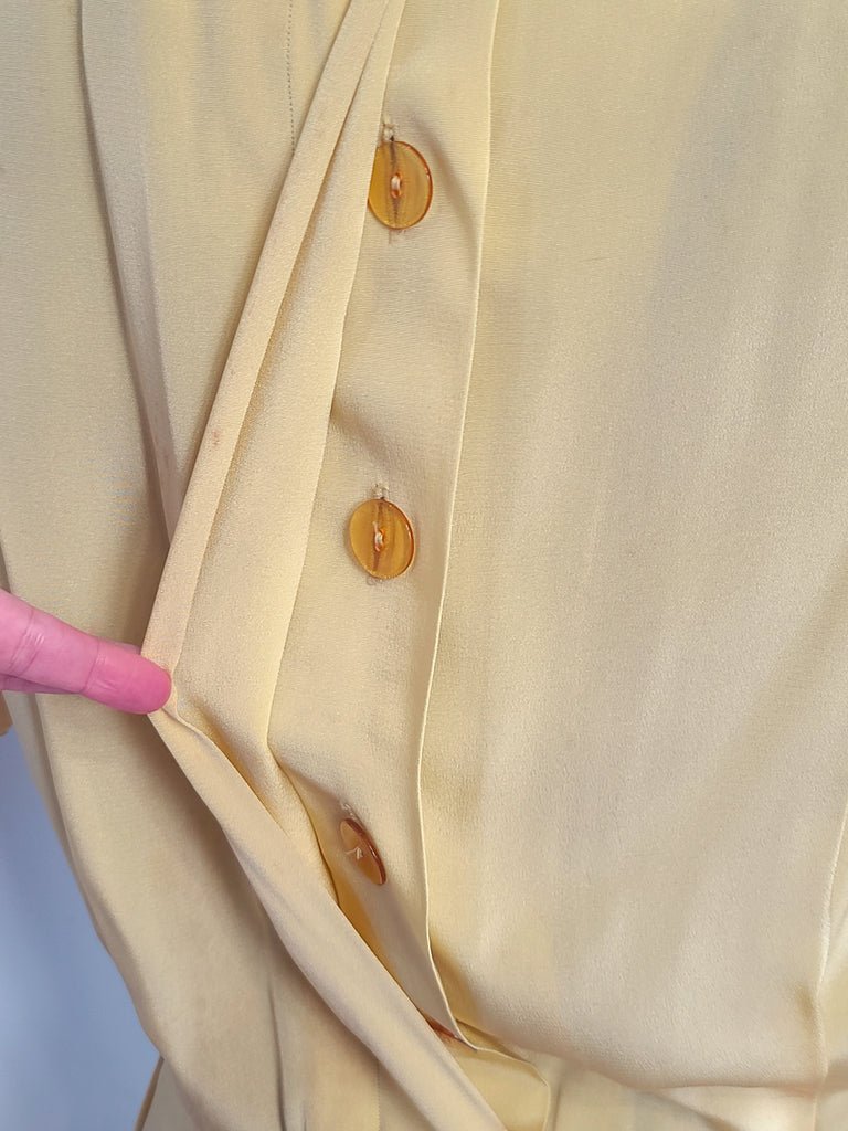 Yellow Dress with Cute Accents AS-IS(B-40' W-26' H-40') — image 27