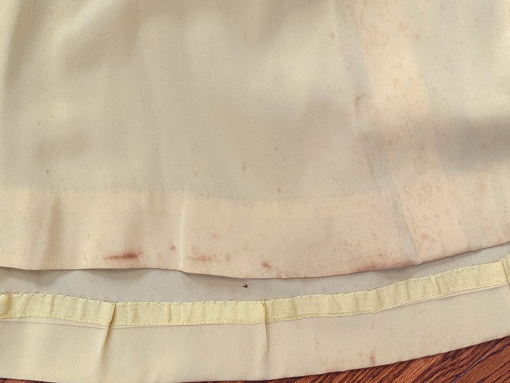 Yellow Dress with Cute Accents AS-IS(B-40' W-26' H-40') — image 33