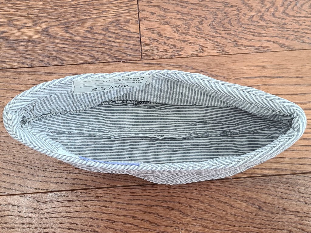 WAVES Seersucker Garrison Cap (Size 20) — image 7