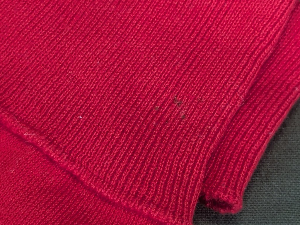 Red Bobby Socks with Original Label NOS (Fits Shoe Size 6.5-7) — image 6