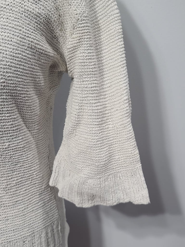 German Off-White Short Sleeve Sweater(B-44' W-38') — image 9