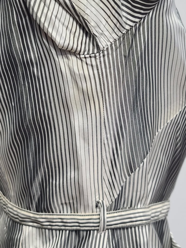 Black and White Stripe Dress(B-35' W-29' H-37') — image 13