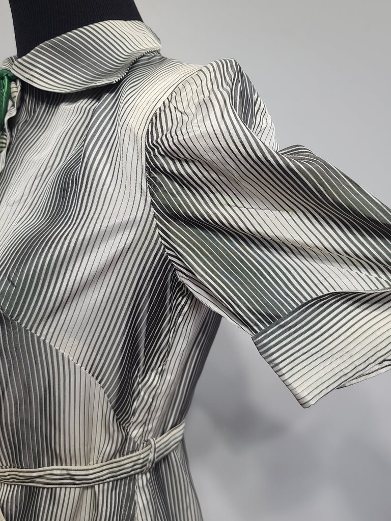 Black and White Stripe Dress(B-35' W-29' H-37') — image 15