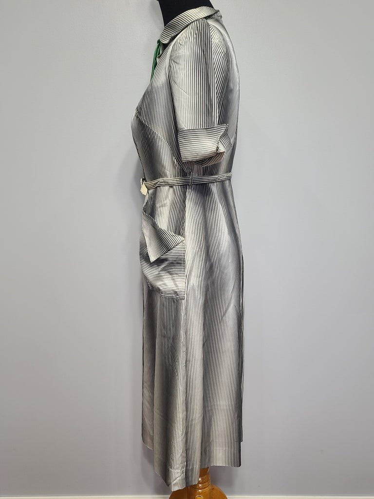 Black and White Stripe Dress(B-35' W-29' H-37') — image 2