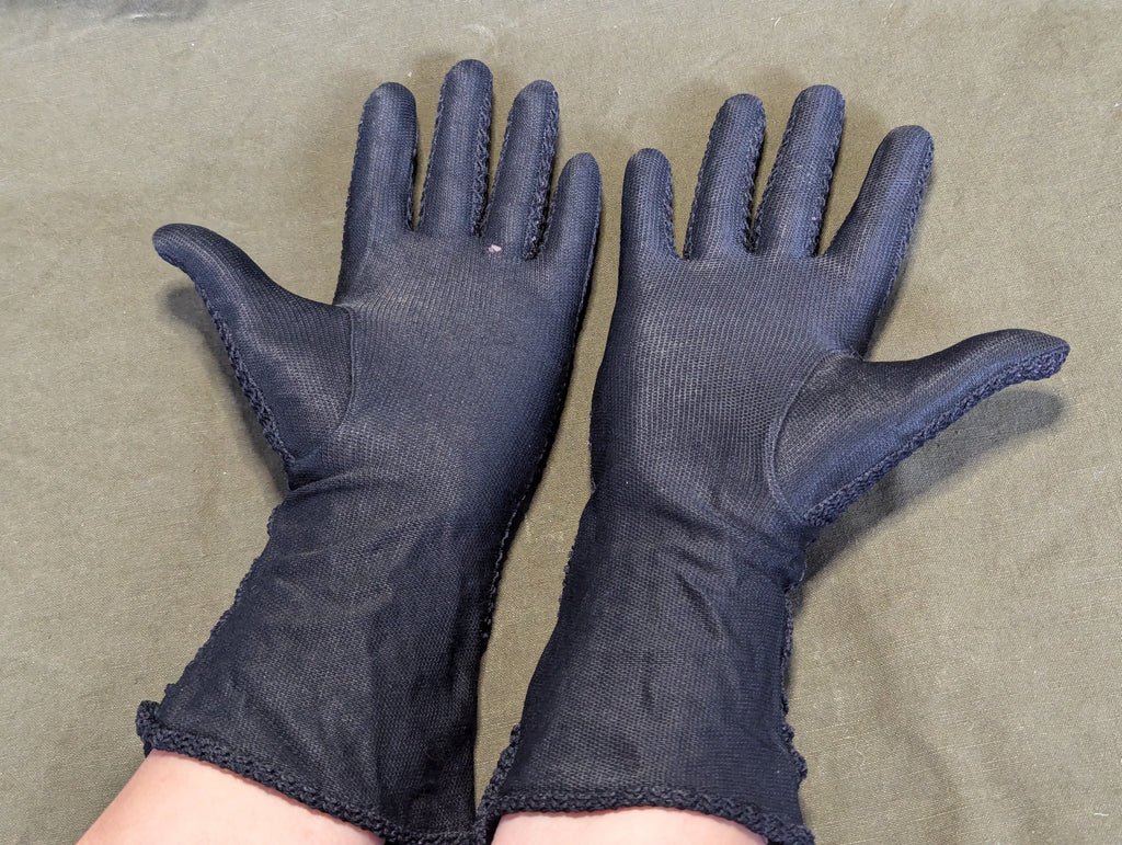 Black Gloves (Size 6) Van Raalte — image 2