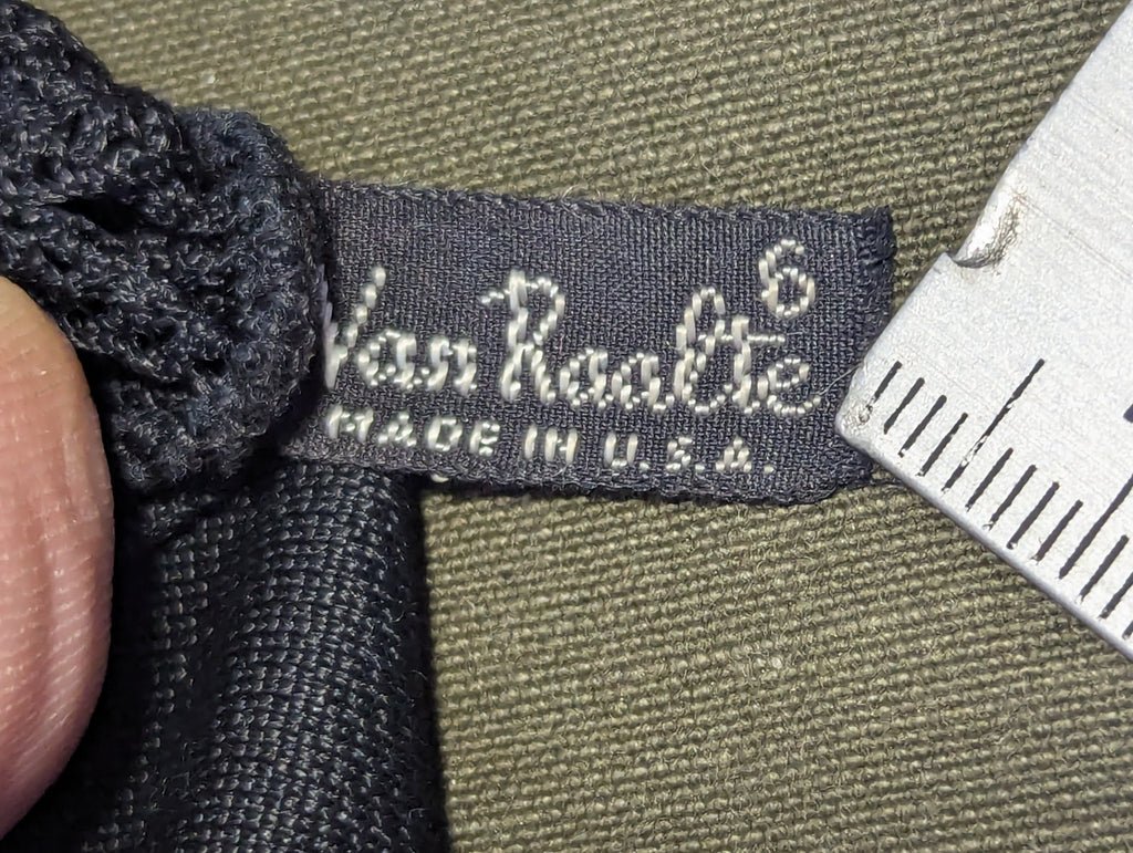 Black Gloves (Size 6) Van Raalte — image 3