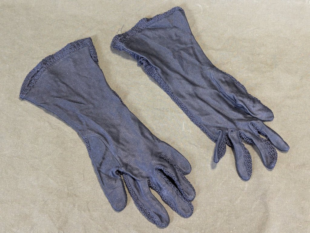 Black Gloves (Size 6) Van Raalte — image 8