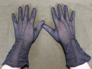 Black Gloves (Size 6) Van Raalte