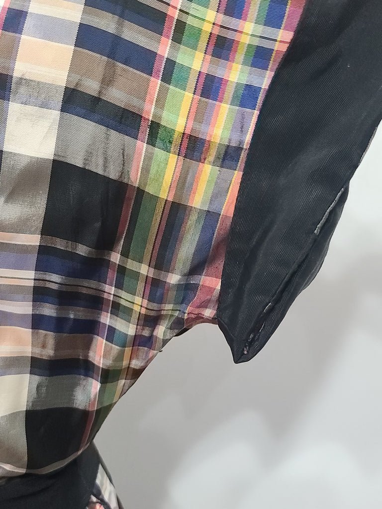 Colorful Plaid Skirt Suit(B-35' W-25' H-35') — image 10