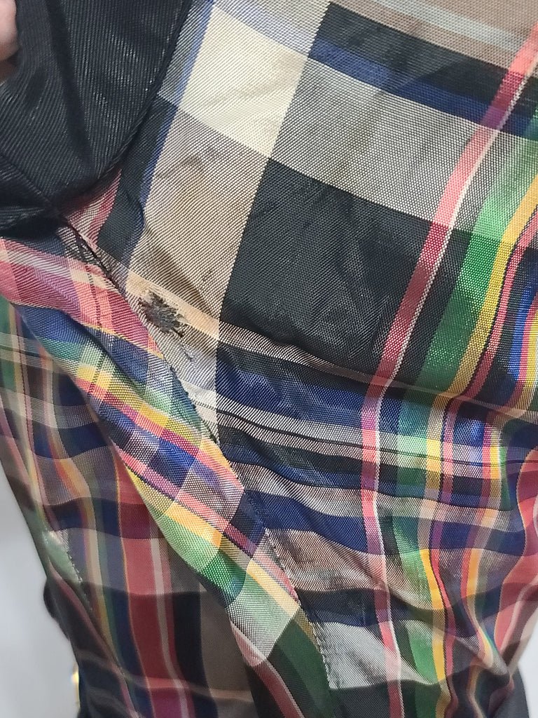 Colorful Plaid Skirt Suit(B-35' W-25' H-35') — image 12