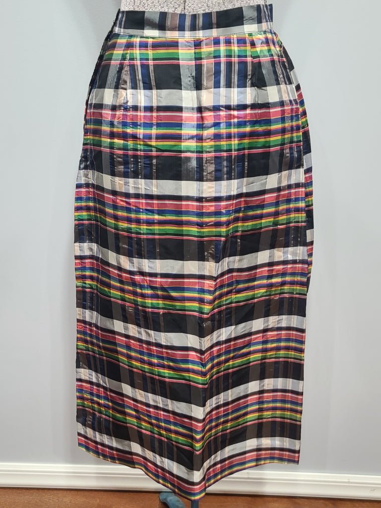Colorful Plaid Skirt Suit(B-35' W-25' H-35') — image 19