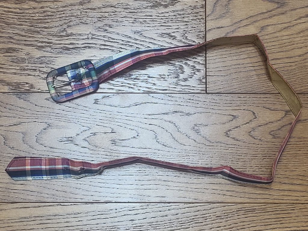 Colorful Plaid Skirt Suit(B-35' W-25' H-35') — image 26