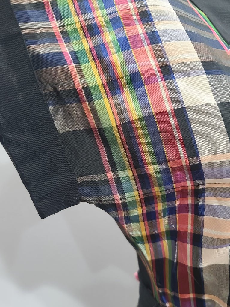 Colorful Plaid Skirt Suit(B-35' W-25' H-35') — image 9