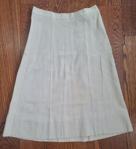 Beige Army Nurse Skirt(W-28' H-36')