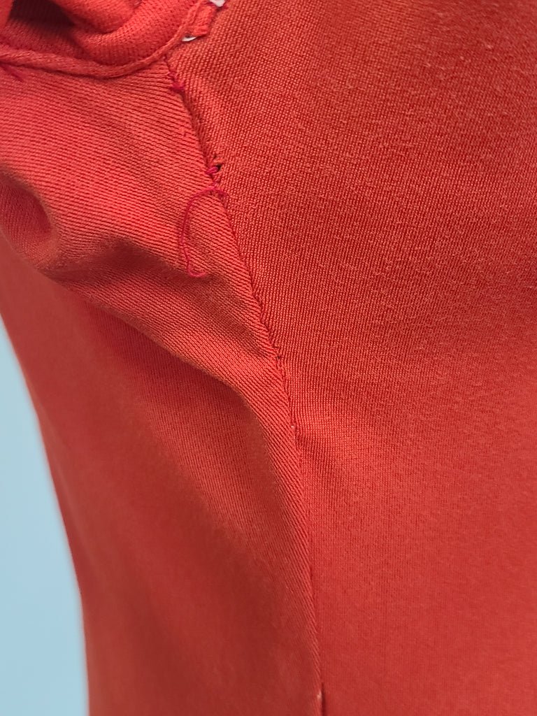 Bright Orange Green and Tan Dress(B-38' W-27' H-42') — image 19