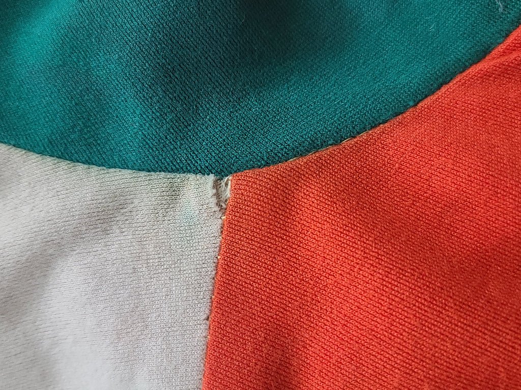 Bright Orange Green and Tan Dress(B-38' W-27' H-42') — image 20