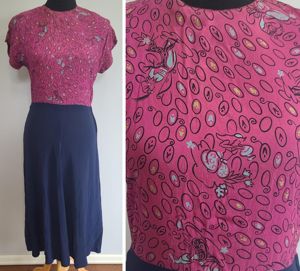 Genie Novelty Print Dress(B-36' W-27' H-37')