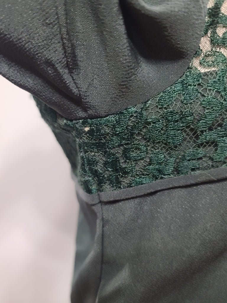 German Green Dress 'Make do and Mend'(B-33' W-29' H-35') — image 16