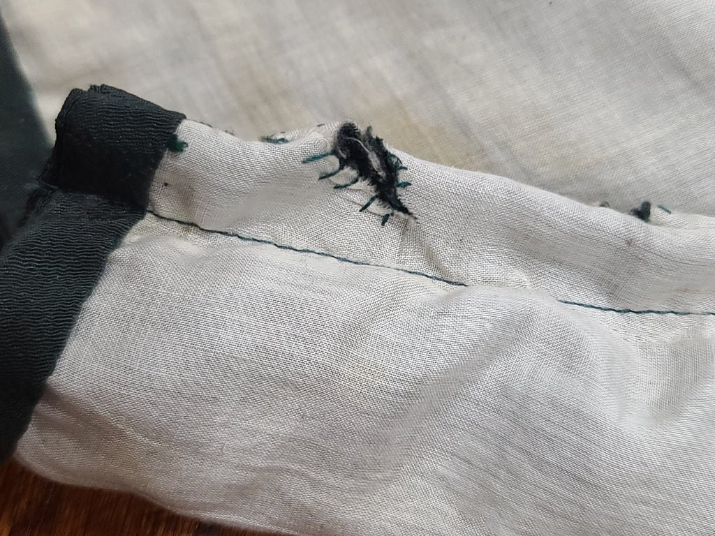 German Green Dress 'Make do and Mend'(B-33' W-29' H-35') — image 30