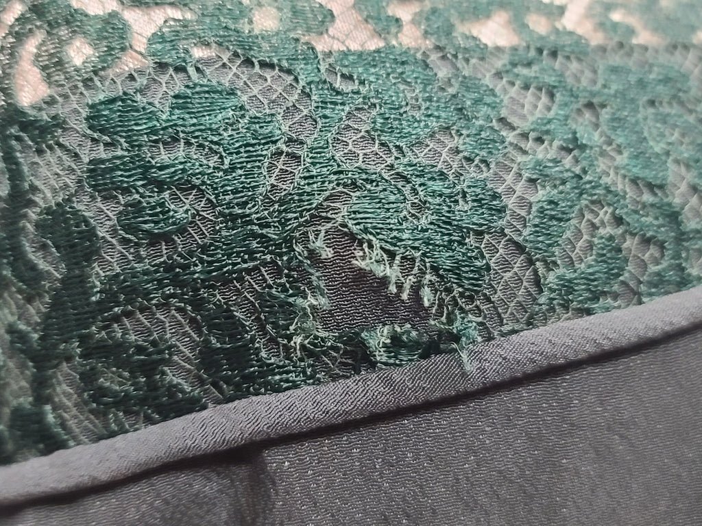 German Green Dress 'Make do and Mend'(B-33' W-29' H-35') — image 6