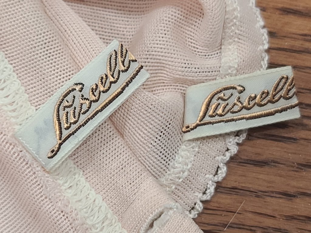 German Pink Lingerie Set: Top and Shorts (Small/Medium) — image 14