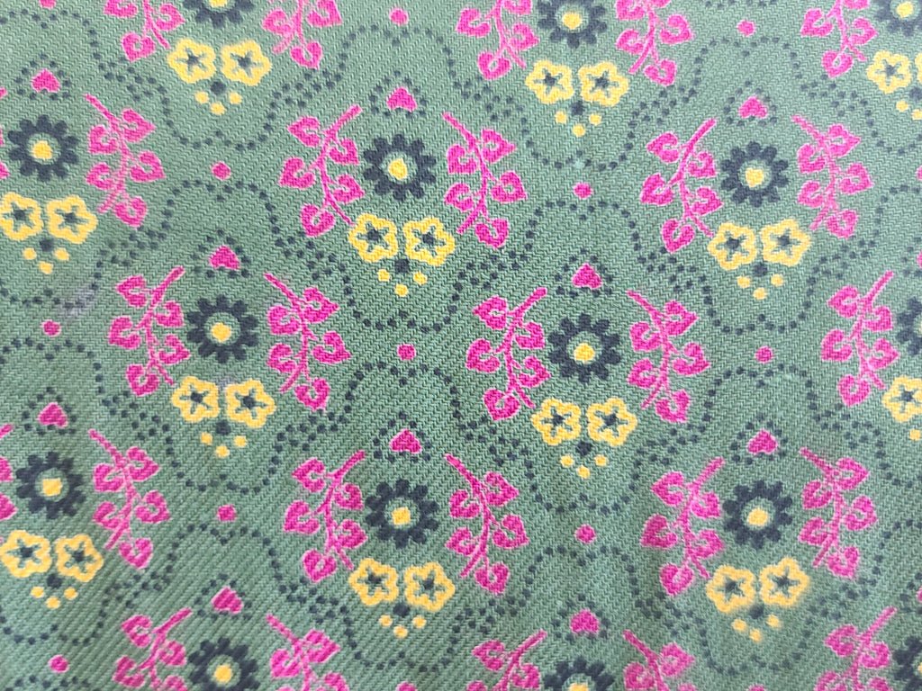 German Print Dirndl Dress(B-34' W-27.5' H-42') — image 13