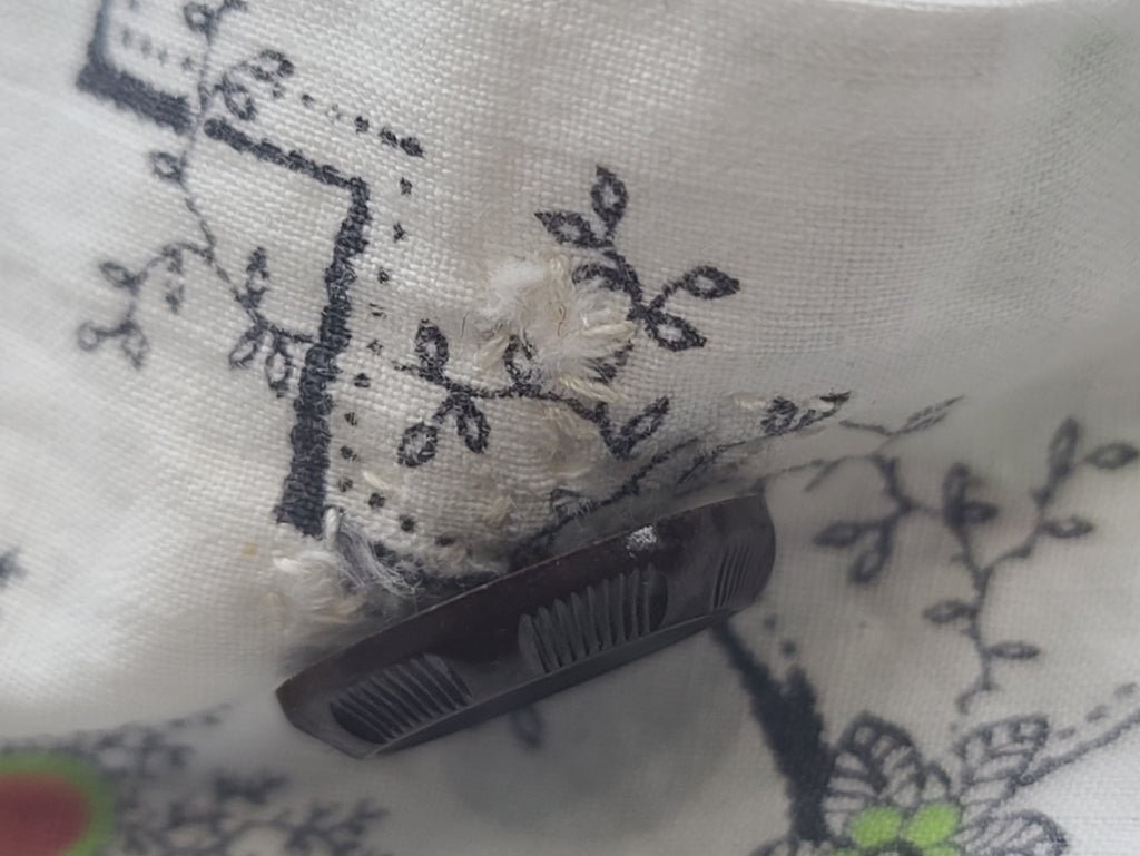 Abstract Flower Print Button Down Dress(B-36' W-28.5' H-37') — image 17