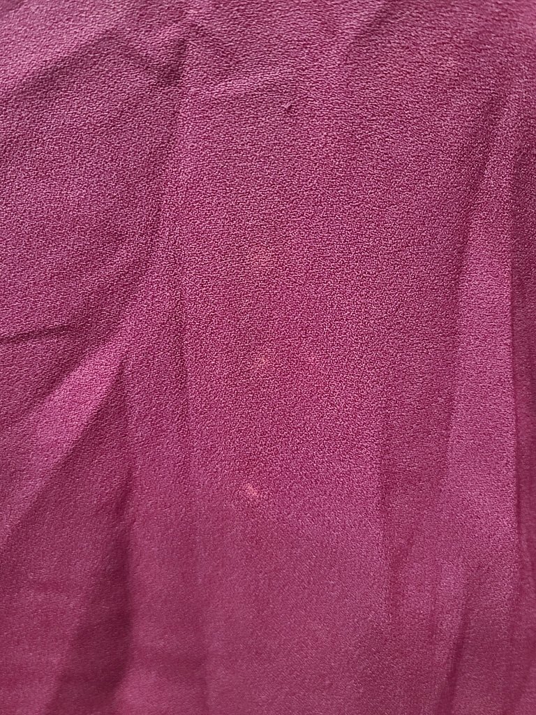 Maroon Rayon Gown with Beaded Bird Design(B-37' W-30' H-38') — image 21