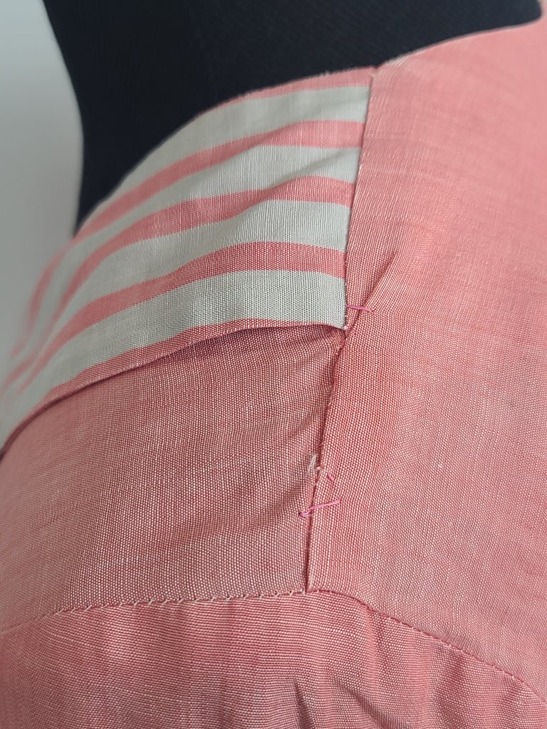 Pink Wrap Dress(B-39' W-26'-30' H-38') — image 16