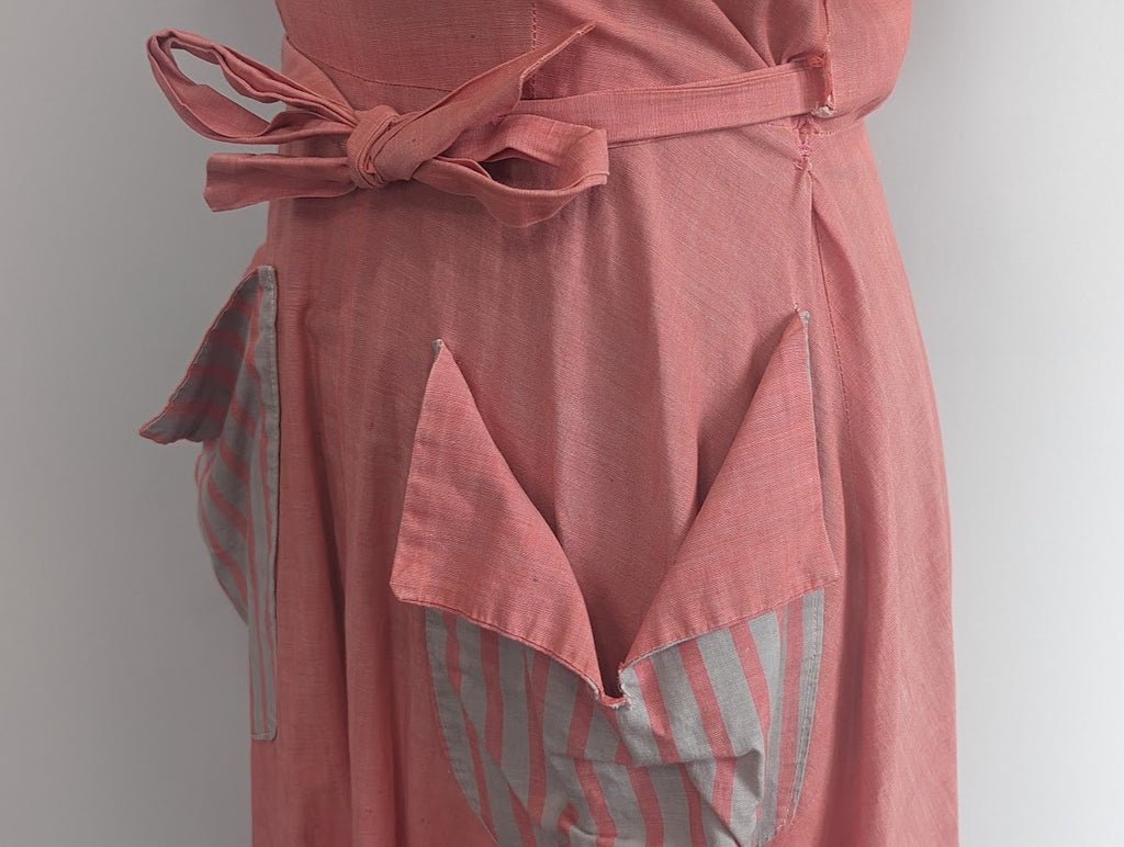 Pink Wrap Dress(B-39' W-26'-30' H-38') — image 6