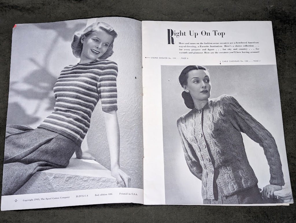 Sweater Pattern Booklet 1945 — image 4
