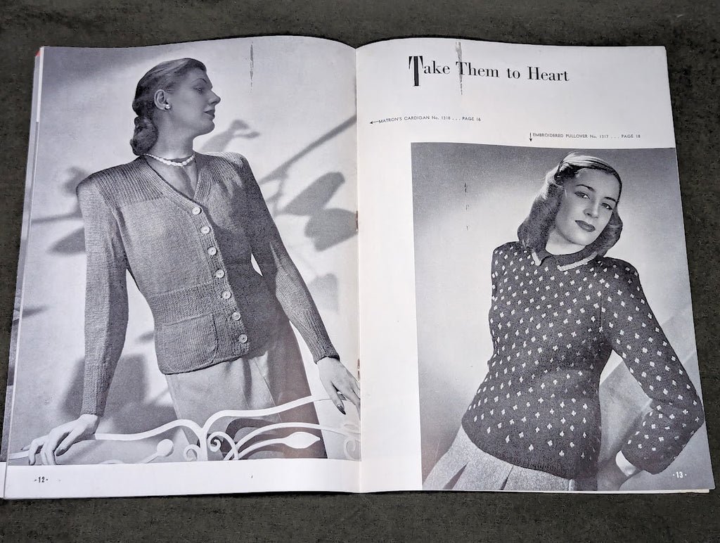 Sweater Pattern Booklet 1945 — image 6