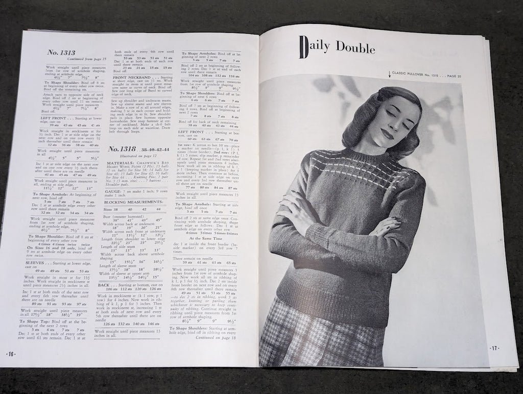 Sweater Pattern Booklet 1945 — image 7