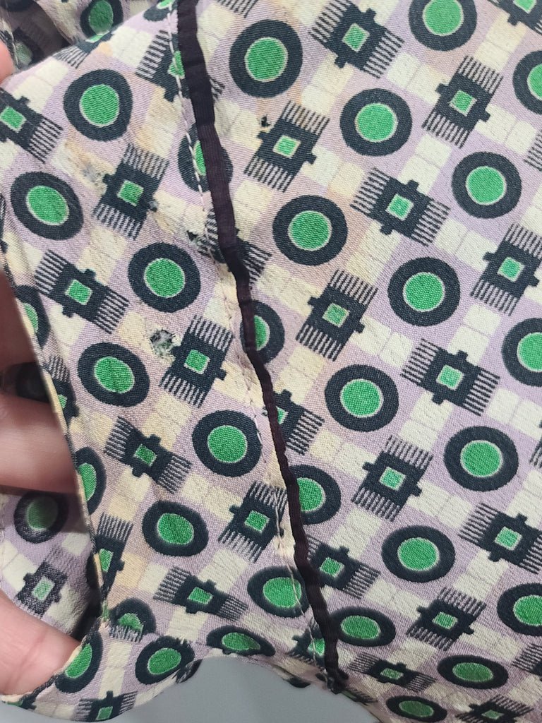 Green Print Dress (as-is)(B-33' W-27' H-37') — image 13