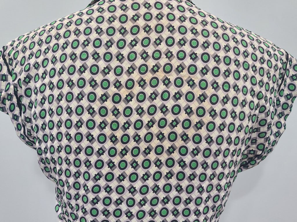 Green Print Dress (as-is)(B-33' W-27' H-37') — image 19